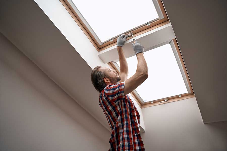 Skylight installation